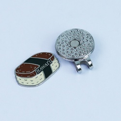 metal hat clip with ball marker