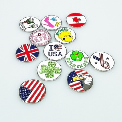 soft enamel ball marker