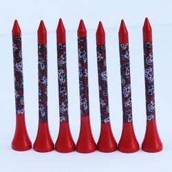 printing logo wood bambbo golf tees