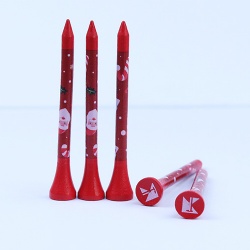 printing logo wood bambbo golf tees