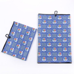 different color waffle golf towel