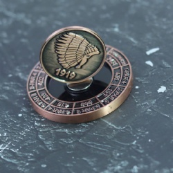 custom logo golf magnetic metal poker chip ball marker