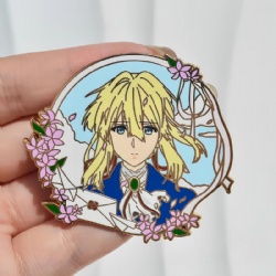 hard enamel lapel pin badge