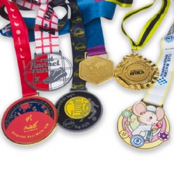 Custom gold medal