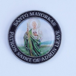 metal zinc alloy two tone plated enamel challenge coin