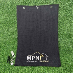different color waffle golf towel