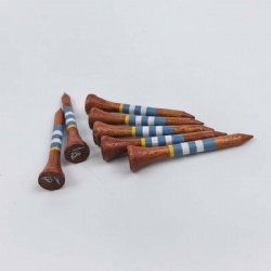printing logo wood bambbo golf tees