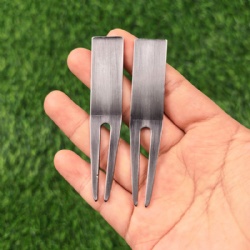 anti nickel metal color iron material blank golf divot repair tools