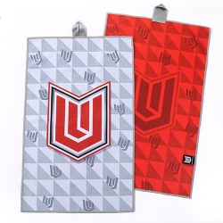 different color waffle golf towel